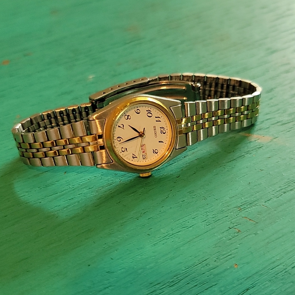 Seiko Gold/Silvertone watch